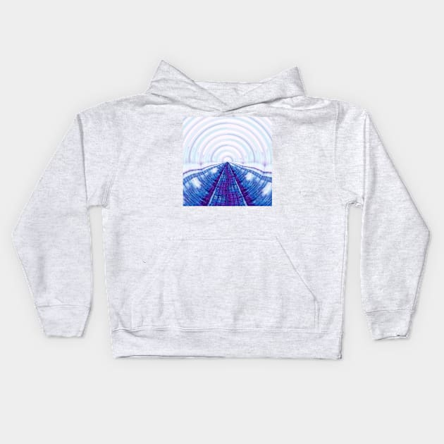 Railway to the Void Kids Hoodie by AstroRisq